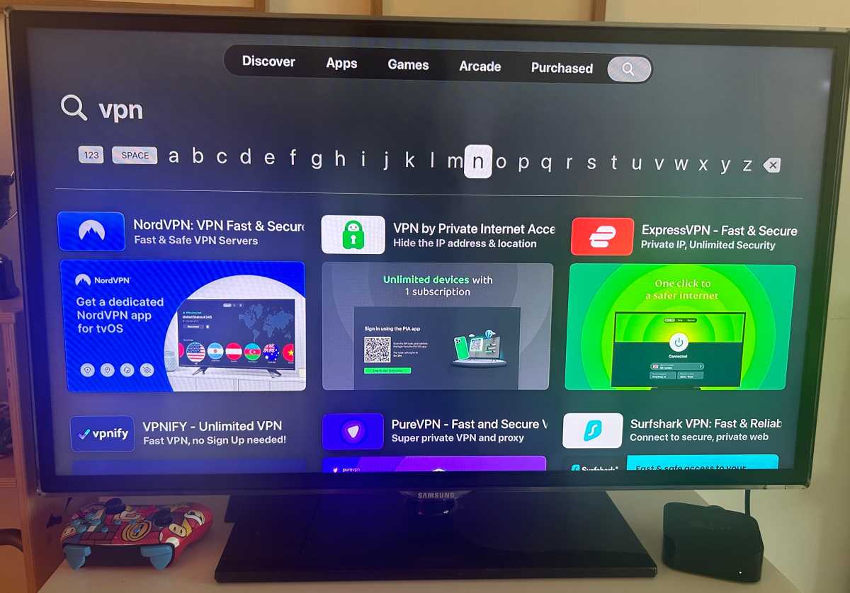 App Store on Apple TV