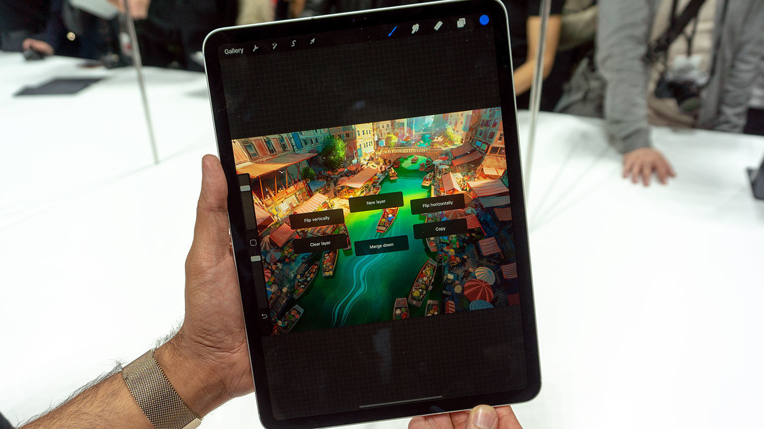 Apple Pencil (2018) review: Procreate manu