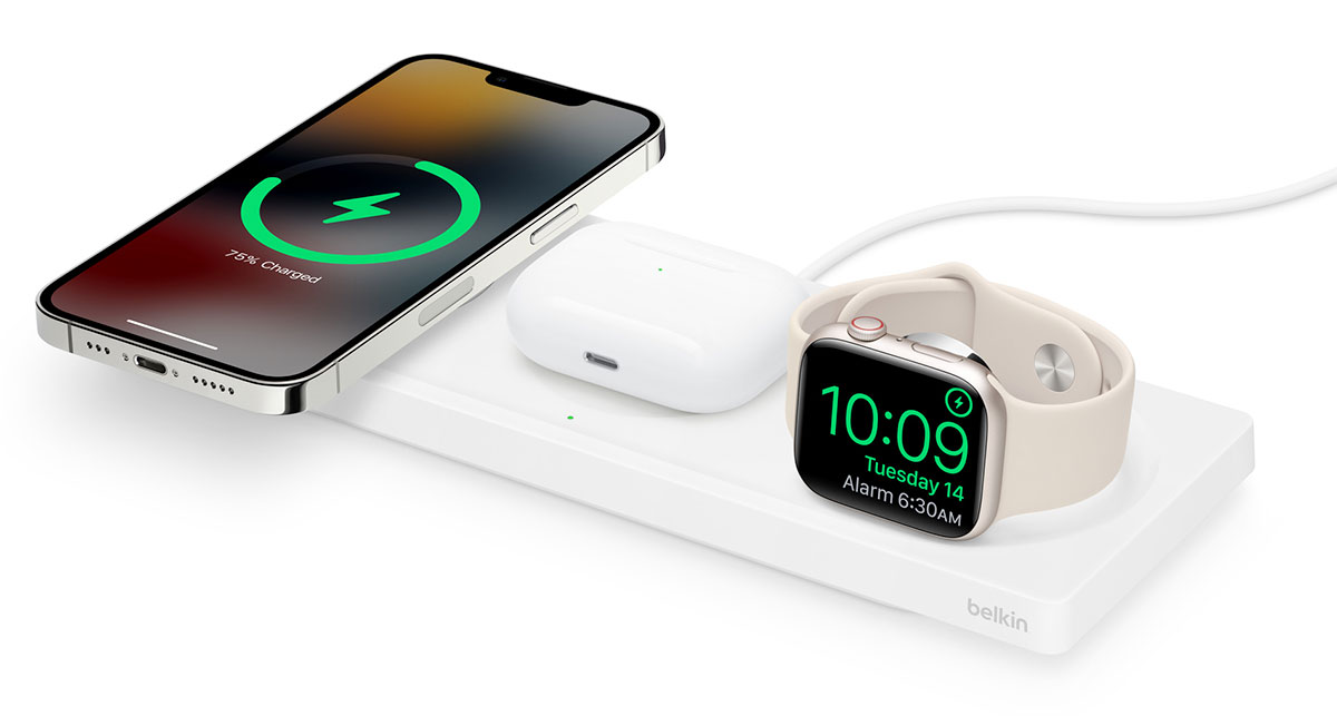 Belkin BoostCharge Pro 3-in-1 Wireless Charging Pad