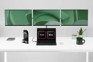How to connect two or more external displays to an M1, M2, or M3 MacBook
