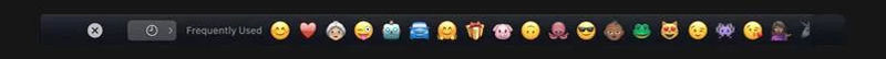 How to use emoji on Mac: Touch Bar