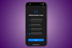 How Vehicle Motion Cues in iOS 18 can reduce motion sickness