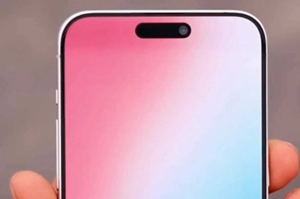 iPhone 15 pro bezels render