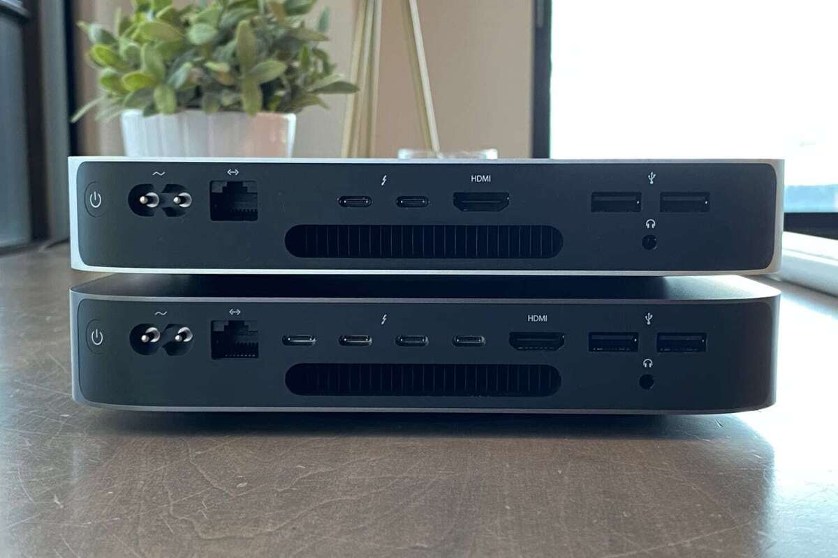 m1 mac mini ports