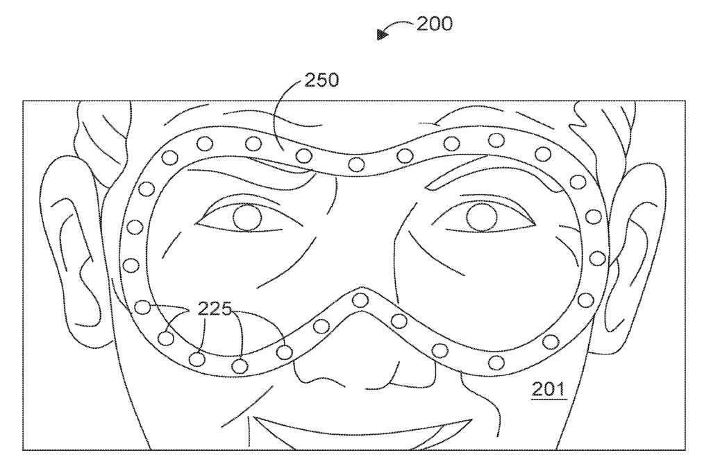 Patent illustration showing Meta's version of EyeSight