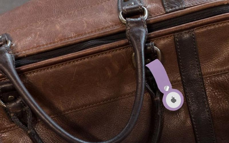 Olixar Soft Silicone Luggage Loop For AirTags