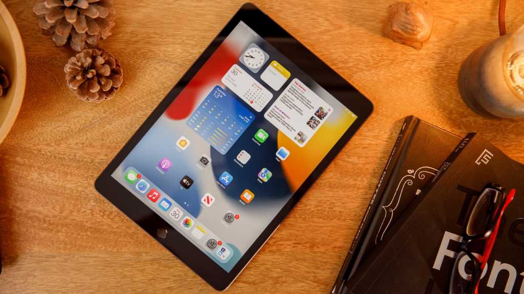 10.2-inch 9th-gen ipad on a tablet