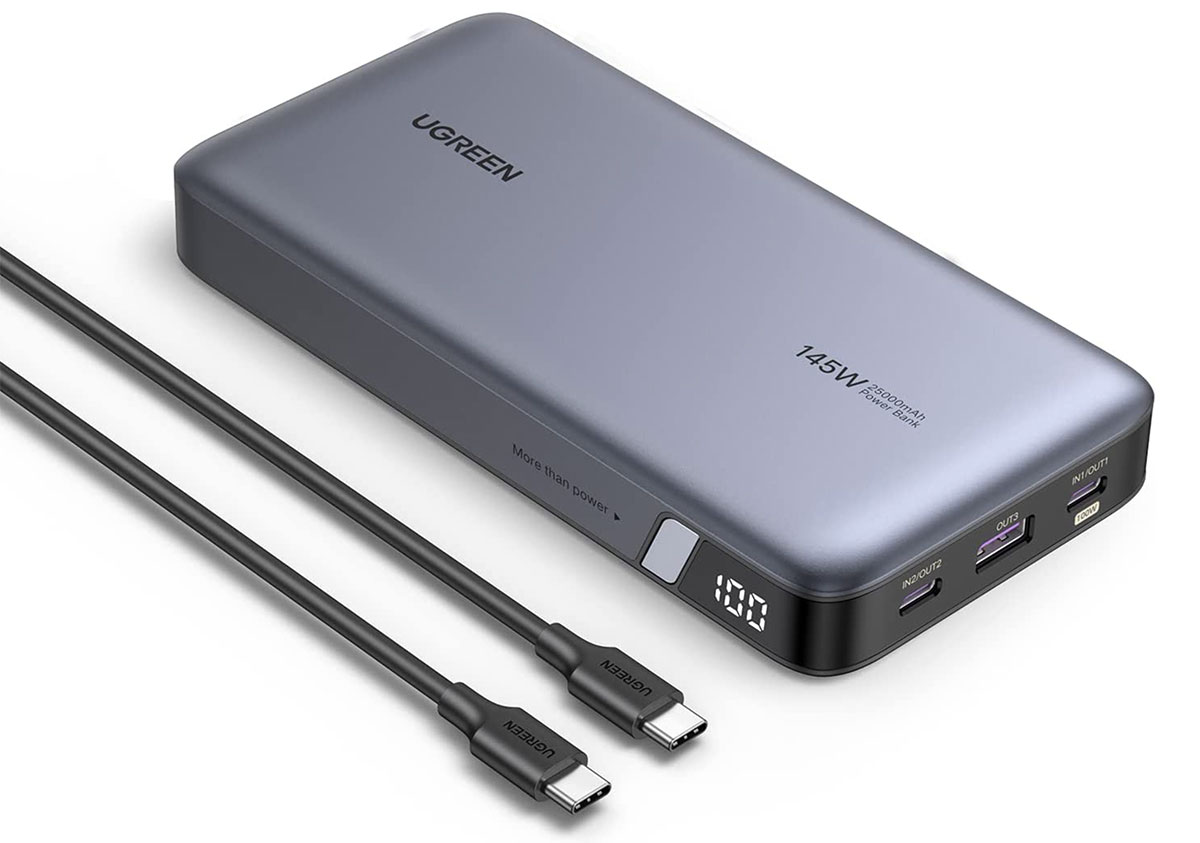 Ugreen 145W Power Bank for Laptop – Power bank for MacBook