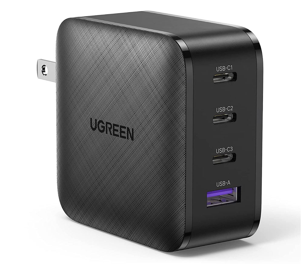 Ugreen 65W GaN Wall Charger 4 Ports – Best 4-Port 65W USB-C wall charger