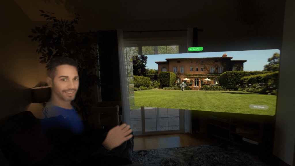 Vision Pro shareplay